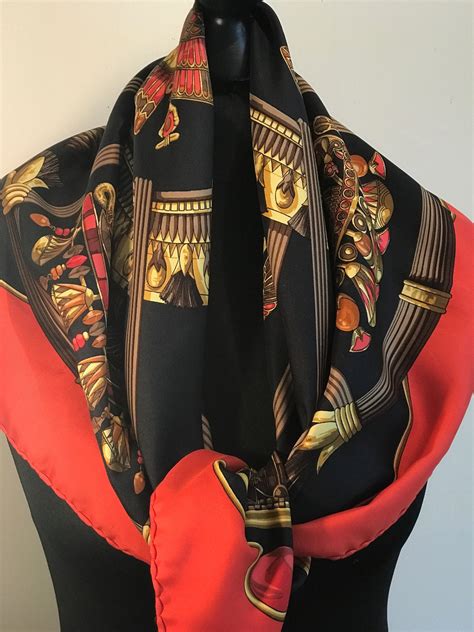 vvintae hermes scarf|vintage Hermes scarf price guide.